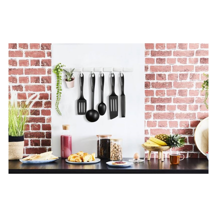 Tefal - Σετ of κουζίνα utensils 9 τμχ BIENVENUE μαύρο