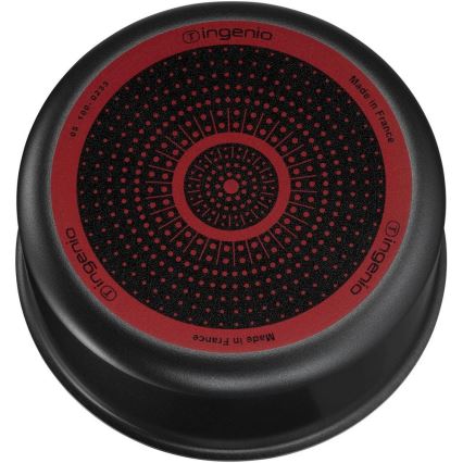 Tefal - Σετ μαγειρικά σκεύη 10 τμχ INGENIO EASY COOK & CLEAN BLACK