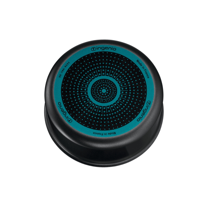 Tefal - Σετ μαγειρικά σκεύη 13 τμχ INGENIO EASY COOK & CLEAN BLACK