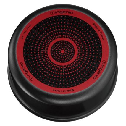 Tefal - Σετ μαγειρικά σκεύη 5 τμχ INGENIO EASY COOK & CLEAN BLACK