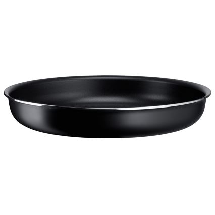 Tefal - Σετ μαγειρικά σκεύη 5 τμχ INGENIO EASY COOK & CLEAN BLACK