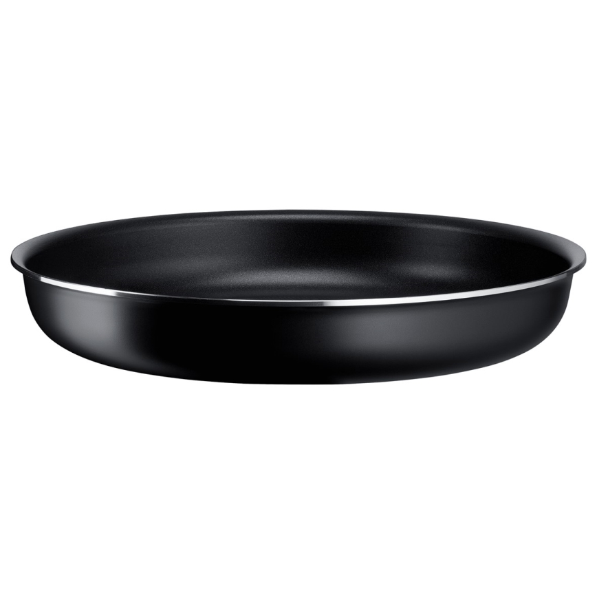 Tefal - Σετ μαγειρικά σκεύη 5 τμχ INGENIO EASY COOK & CLEAN BLACK