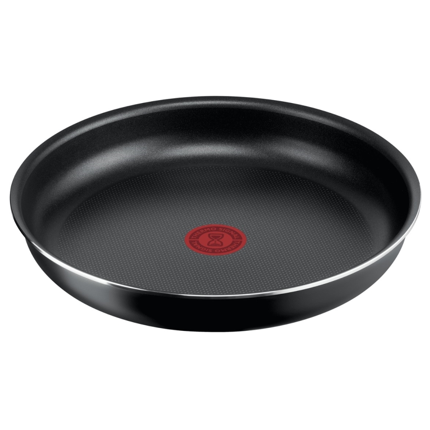 Tefal - Σετ μαγειρικά σκεύη 5 τμχ INGENIO EASY COOK & CLEAN BLACK
