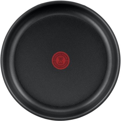 Tefal - Σετ μαγειρικών σκευών 10 τμχ INGENIO EASY COOK & CLEAN BLACK