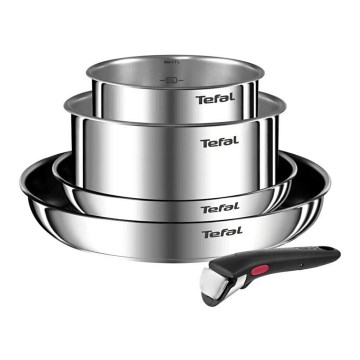Tefal - Σετ μαγειρικών σκευών 5 τεμ. INGENIO EMOTION από ανοξείδωτο ατσάλι