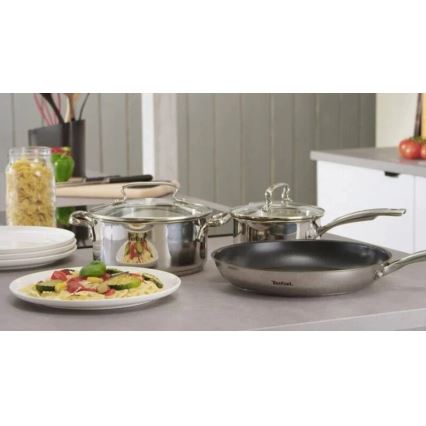 Tefal - Σετ τηγάνια 3 τμχ DUETTO