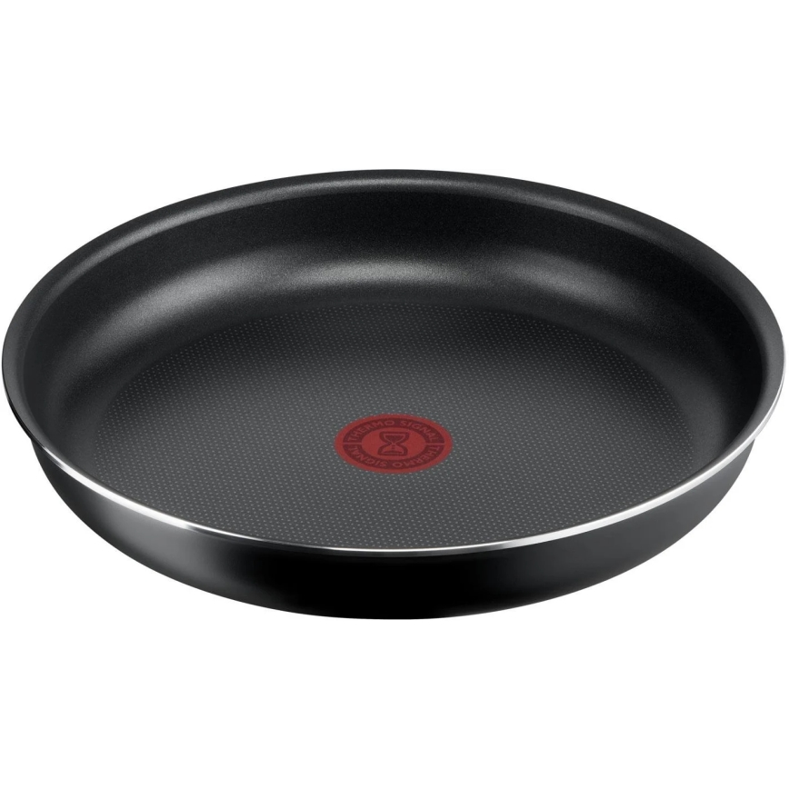Tefal - Σετ τηγάνια 3 τμχ INGENIO EASY COOK & CLEAN BLACK
