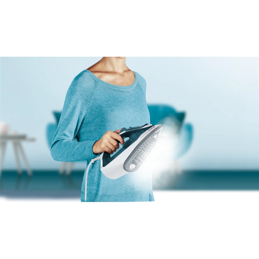 Tefal - Σίδερο ατμού EXPRESS STEAM 2400W/230V τιρκουάζ