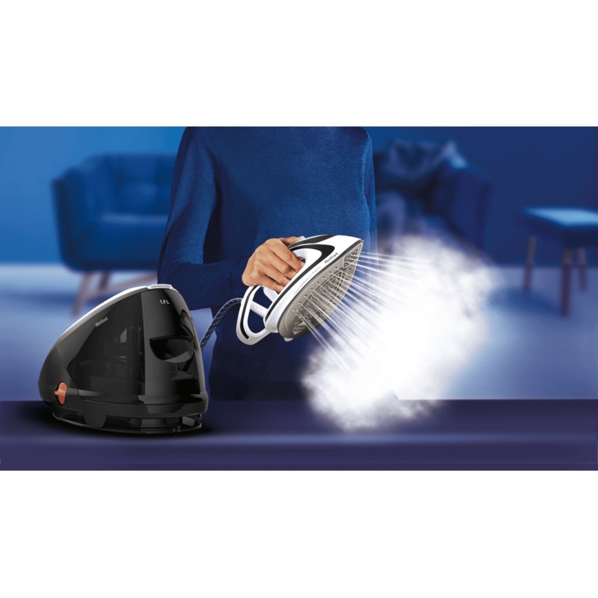 Tefal - Σύστημα σιδερώματος EXPREEE ULTIMATE 2600W/230V μαύρο/λευκό