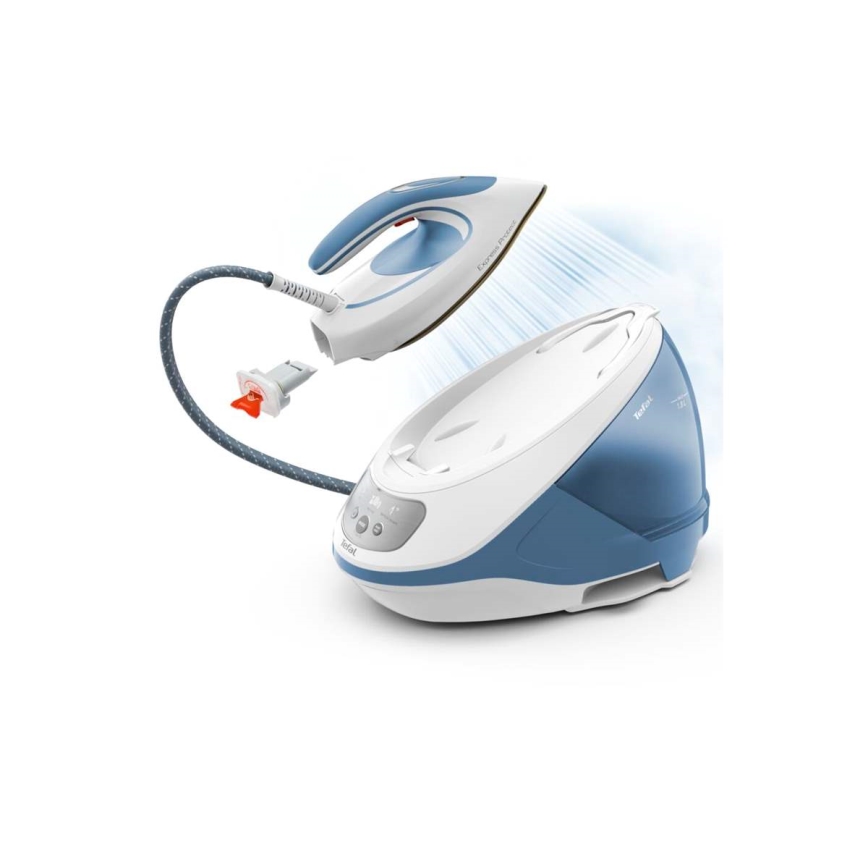 Tefal - Σύστημα σιδερώματος EXPRESS PROTECT 2800W/230V μπλε