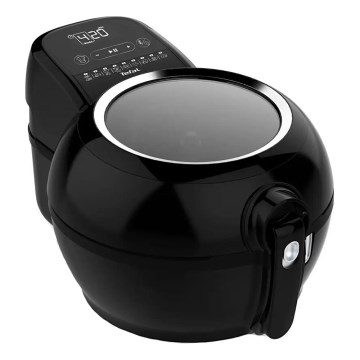 Tefal - Φριτέζα θερμού αέρα ACTIFRY GENIUS DUAL MOTION 1,2l 1350W/230V μαύρο