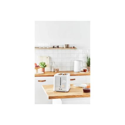 Tefal - Φρυγανιέρα 2 θέσεων SENSE 850W/230V λευκό