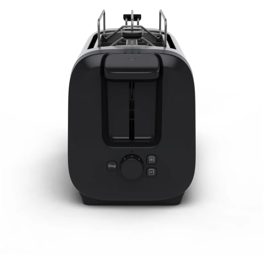 Tefal - Φρυγανιέρα 2 θέσεων SUBITO 1300W/230V μαύρο/ανοξείδωτο ατσάλι