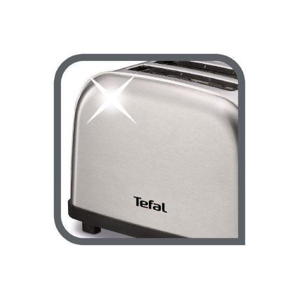 Tefal - Φρυγανιέρα 2 θέσεων ULTRA MINI 700W/230V ματ χρώμιο