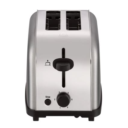 Tefal - Φρυγανιέρα 2 θέσεων ULTRA MINI 700W/230V ματ χρώμιο