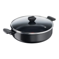 Tefal - Χαμηλή κατσαρόλα με καπάκι SIMPLY CLEAN 28 εκ.