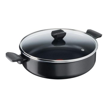 Tefal - Χαμηλή κατσαρόλα με καπάκι SIMPLY CLEAN 28 εκ.