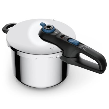 Tefal - Χύτρα ταχύτητας 6 l SECURE TRENDY ανοξείδωτο ατσάλι