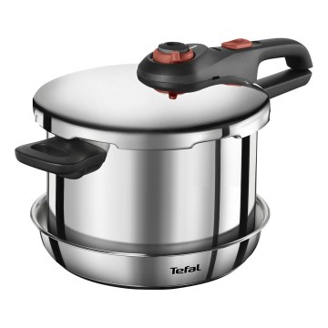 Tefal - Χύτρα ταχύτητας 6 l SECURE TRENDY + σετ 5 τεμ. INGENIO EMOTION