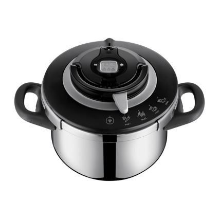 Tefal - Χύτρα ταχύτητας 4,5 λτ CLIPSO+ CHEF από ανοξείδωτο ατσάλι