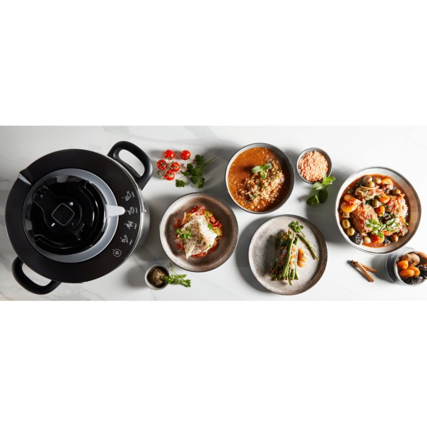 Tefal - Χύτρα ταχύτητας 6 l CLIPSO+ CHEF ανοξείδωτο ατσάλι