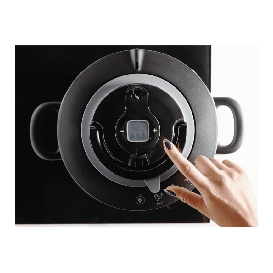Tefal - Χύτρα ταχύτητας 6 l CLIPSO+ CHEF ανοξείδωτο ατσάλι