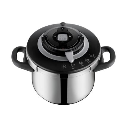 Tefal - Χύτρα ταχύτητας 6 l CLIPSO+ CHEF ανοξείδωτο ατσάλι