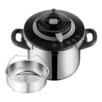 Tefal - Χύτρα ταχύτητας 8 l CLIPSO+ CHEF ανοξείδωτο ατσάλι