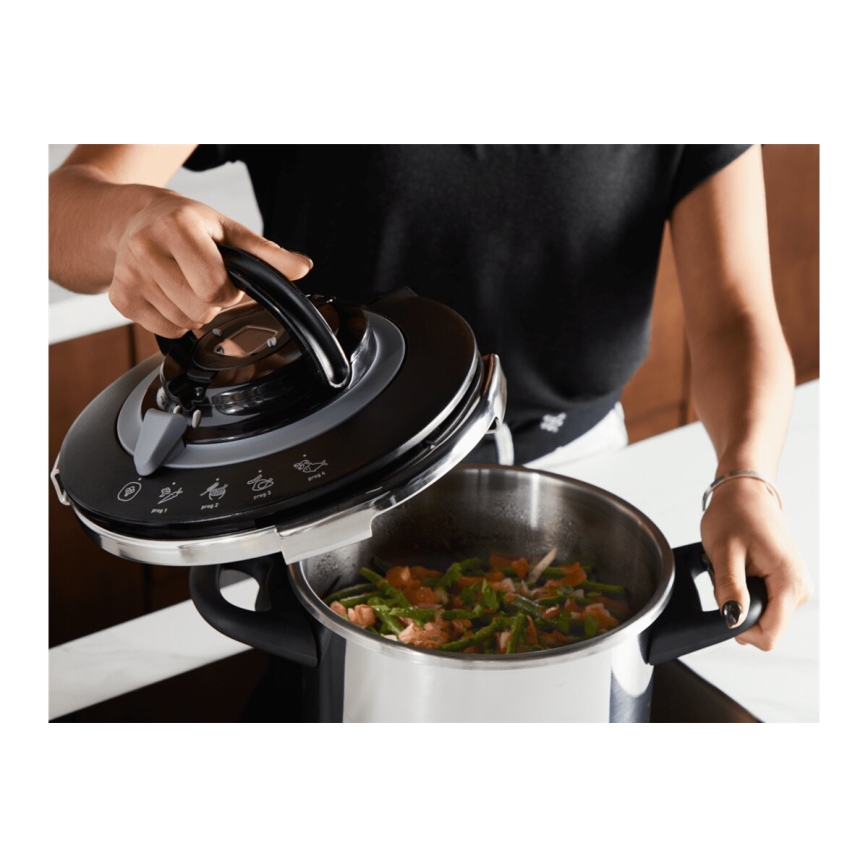Tefal - Χύτρα ταχύτητας 8 l CLIPSO+ CHEF ανοξείδωτο ατσάλι