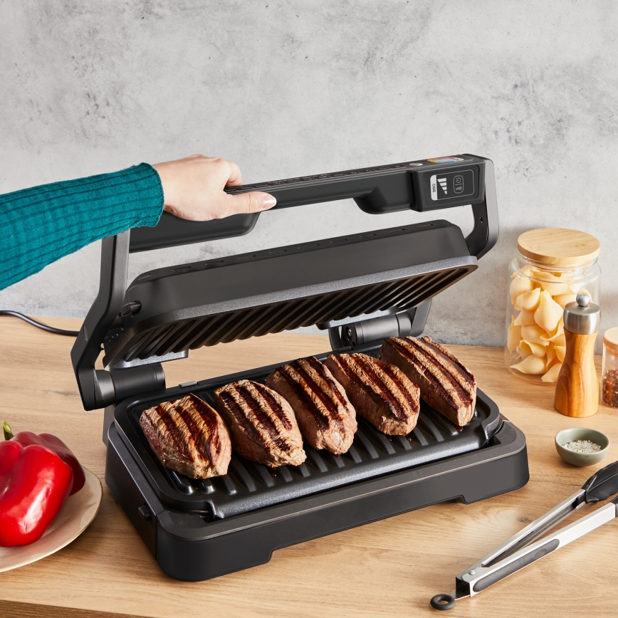 Tefal - Ψηστιέρα επαφής OPTIGRILL 2200W/230V μαύρη
