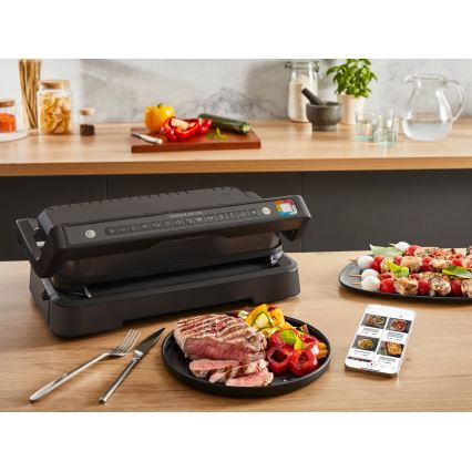 Tefal - Ψηστιέρα επαφής OPTIGRILL 2200W/230V μαύρη