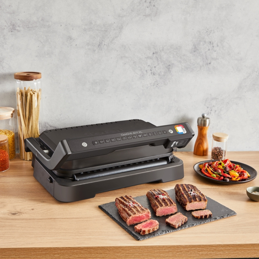 Tefal - Ψηστιέρα επαφής OPTIGRILL 2200W/230V μαύρη