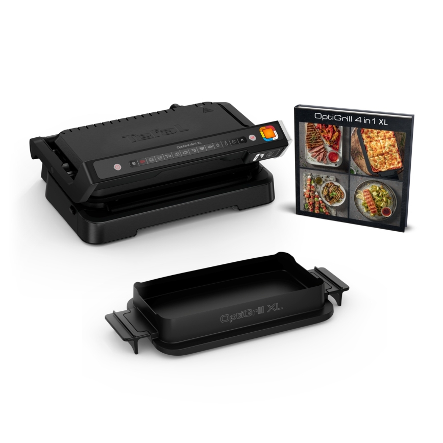 Tefal - Ψηστιέρα επαφής OPTIGRILL 2200W/230V μαύρη