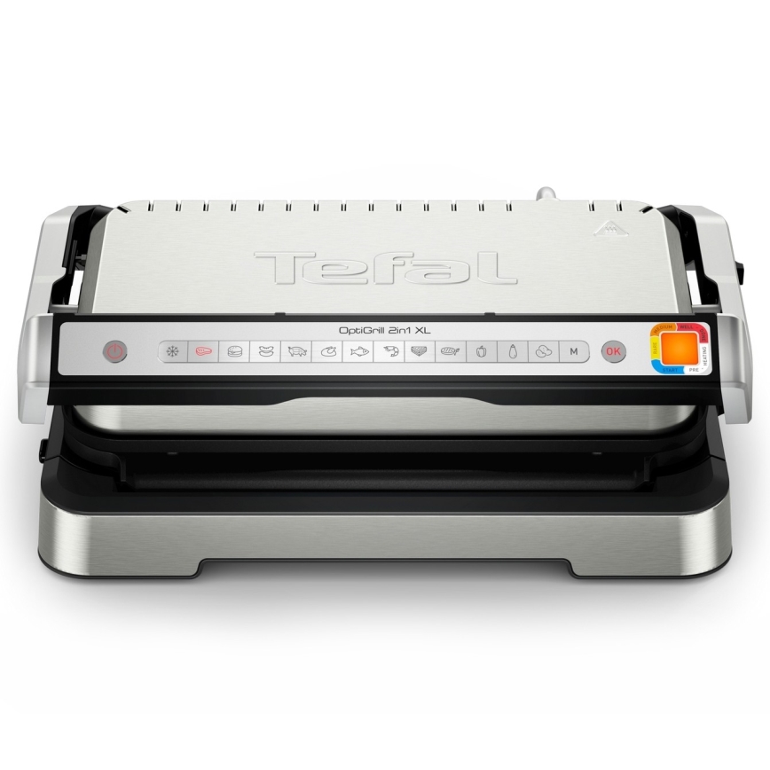 Tefal - Ψησταριά/Γκριλιέρα OPTIGRILL 2σε1 2000W/230V