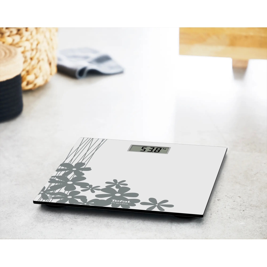 Tefal - Ψηφιακή ζυγαριά PREMISS 1xCR2032 γκρι
