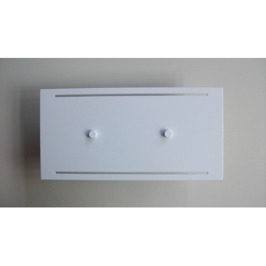 Telefunken 307806TF - Επιτοίχιο φωτιστικό εξωτερικού χώρου LED 2xLED/3,5W/230V IP44 λευκό