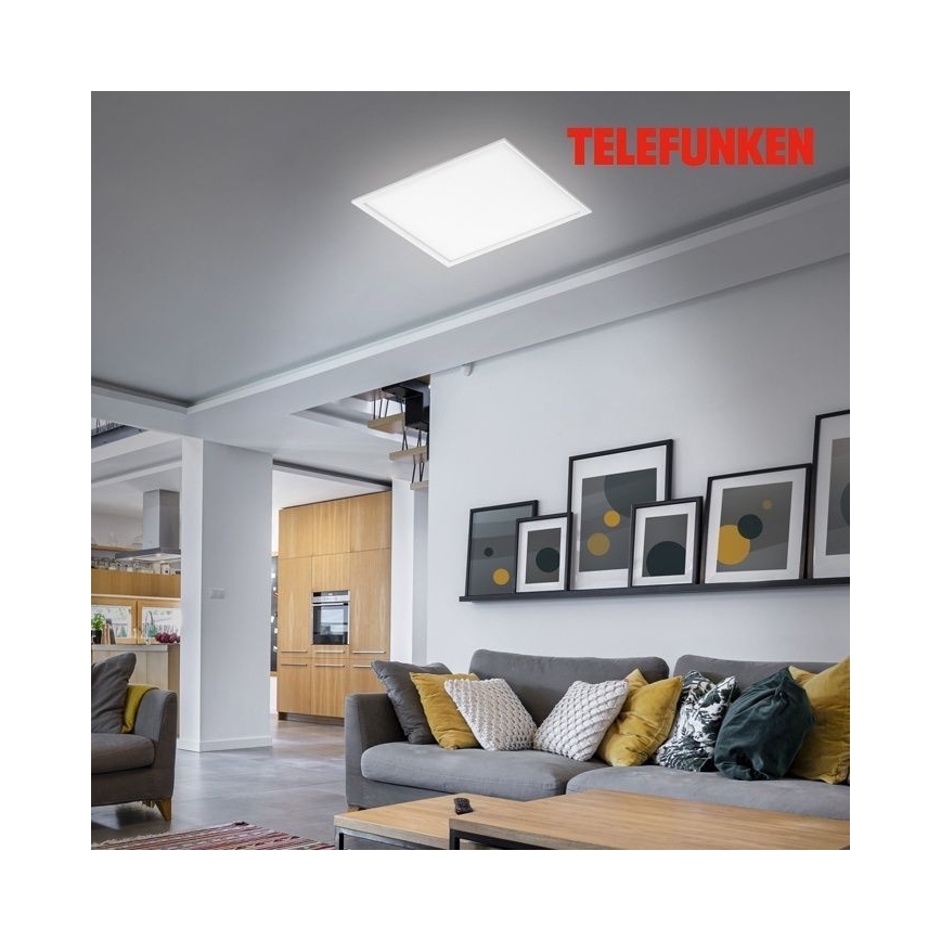Telefunken 308806TF - Πάνελ πλαφονιέρα LED με αισθητήρα LED/25W/230V 4000K