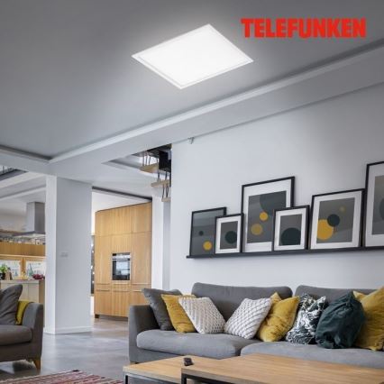 Telefunken 308806TF - Πάνελ πλαφονιέρα LED με αισθητήρα LED/25W/230V 4000K