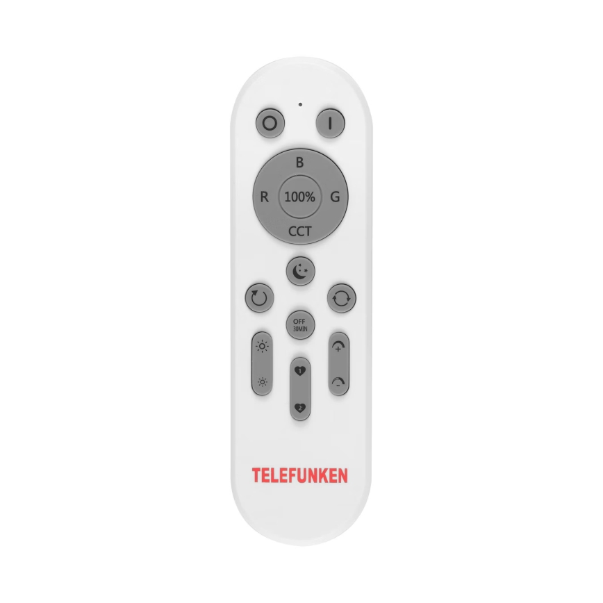 Telefunken 309602TF - LED RGBW Dimmable φωτιστικό οροφής LED/18W/230V 2700-6500K Wi-Fi Tuya