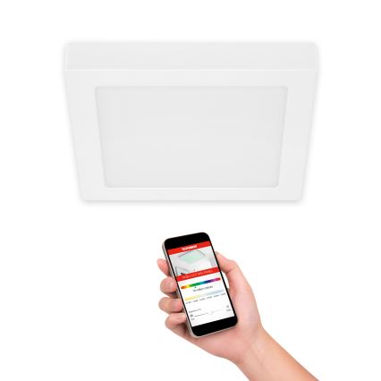 Telefunken 309606TF - LED RGBW Dimmable φωτιστικό οροφής LED/18W/230V 2700-6500K Wi-Fi Tuya