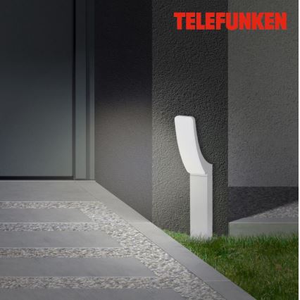 Telefunken 311804TF - Φωτιστικό LED εξωτερικού χώρου LED/15W/230V 57 cm IP44 ασήμι