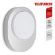Telefunken 312004TF - Επιτοίχιο φωτιστικό εξωτερικού χώρου LED LED/8W/230V IP44 ασήμι