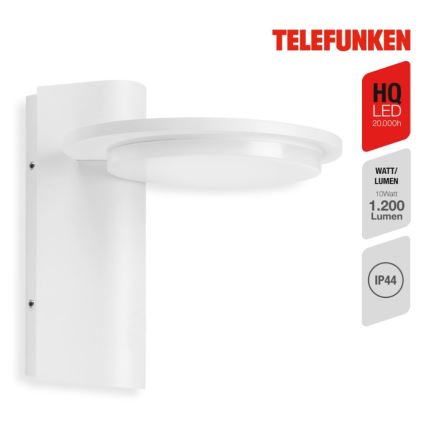 Telefunken 312406TF - Επιτοίχιο φωτιστικό εξωτερικού χώρου LED LED/10W/230V IP44