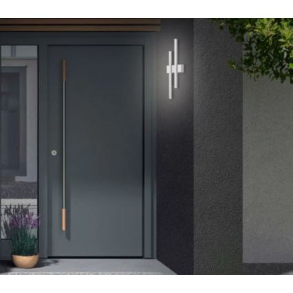 Telefunken 313204TF - LED επιτοίχιο φωτιστικό εξωτερικού χώρου 2xLED/4W/230V 4000K IP44