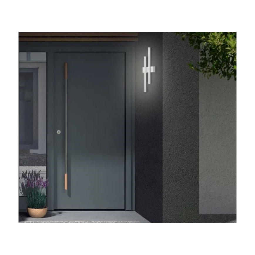 Telefunken 313204TF - LED επιτοίχιο φωτιστικό εξωτερικού χώρου 2xLED/4W/230V 4000K IP44