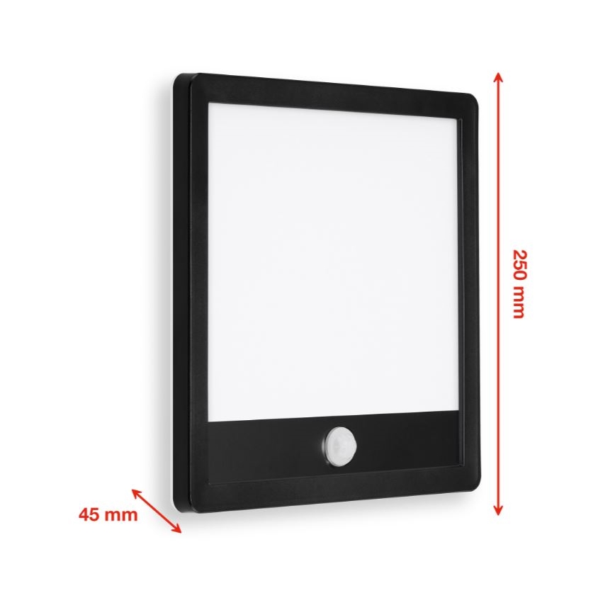 Telefunken 313805TF - Εξωτερικό επιτοίχιο φωτιστικό LED με αισθητήρα LED/15W/230V IP44