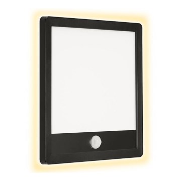 Telefunken 313805TF - LED Φωτιστικό τοίχου εξωτερικού χώρου με αισθητήρα LED/15W/230V IP44