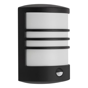 Telefunken 315505TF - LED Φωτιστικό τοίχου εξωτερικού χώρου με αισθητήρα LED/12W/230V IP44 μαύρο