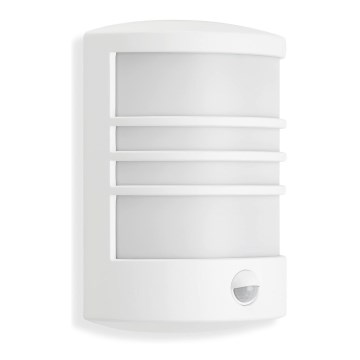 Telefunken 315506TF - Επιτοίχιο LED φωτιστικό εξωτερικού χώρου με αισθητήρα LED/12W/230V IP44 λευκό