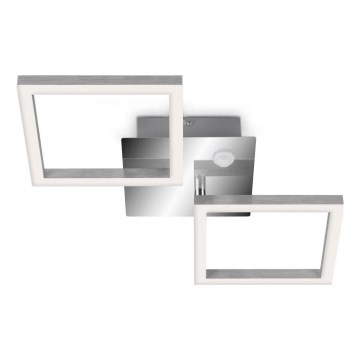 Telefunken 318508TF - Φωτιστικό οροφής LED με αισθητήρα FRAME LED/12W/230V 3000K ματ χρώμιο